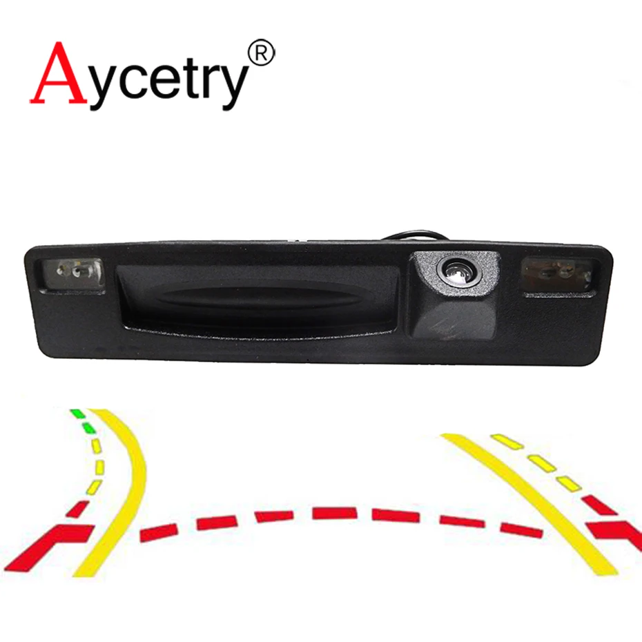 Aycetry CCD HD цветная Автомобильная камера заднего вида с ручкой для Ford Focus Водонепроницаемая резервная парковочная камера
