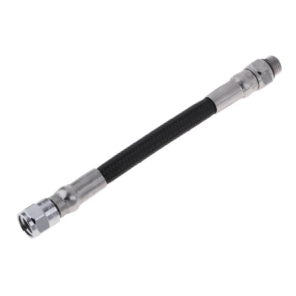 Replacement High Pressure Regulator Hoses Double Braided Nylon Scuba Diving Short Hose