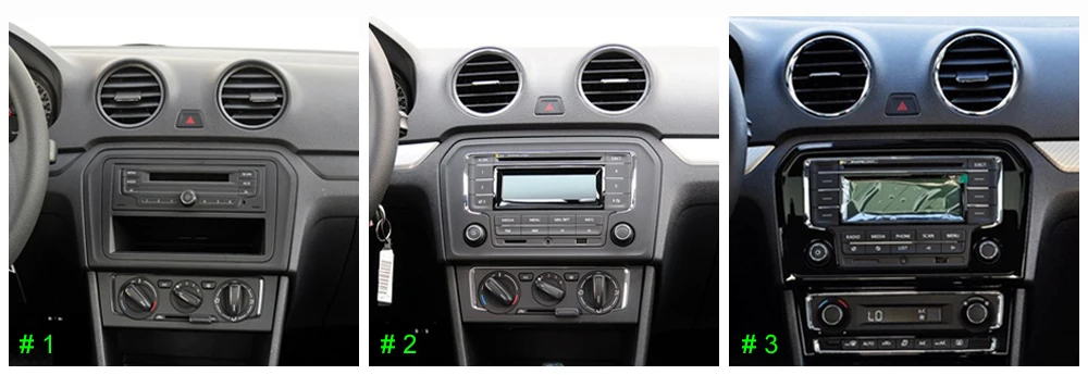 Cheap Sinosmart Android 8.1 Car GPS Navigation for Volkswagen Santana 2012-2017 Radio 2din 2.5D IPS/QLED Screen 14