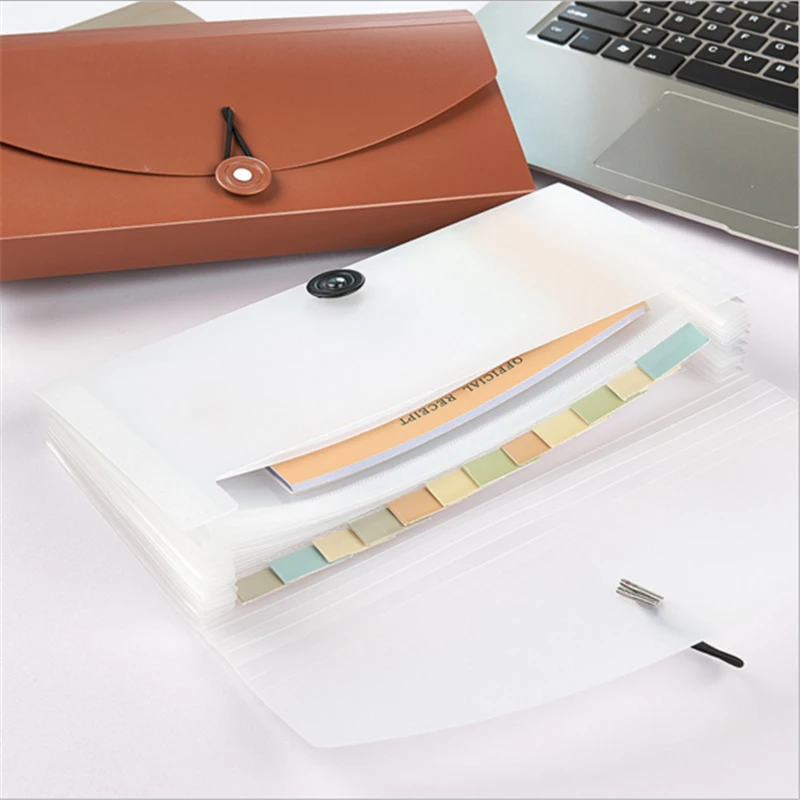 Модная Сумка для документов, 13 сеток, одноцветная, мини-сумка для чеков, файлов, сумка, папка, органайзер, держатель для файлов, офисная одежда для счетчиков