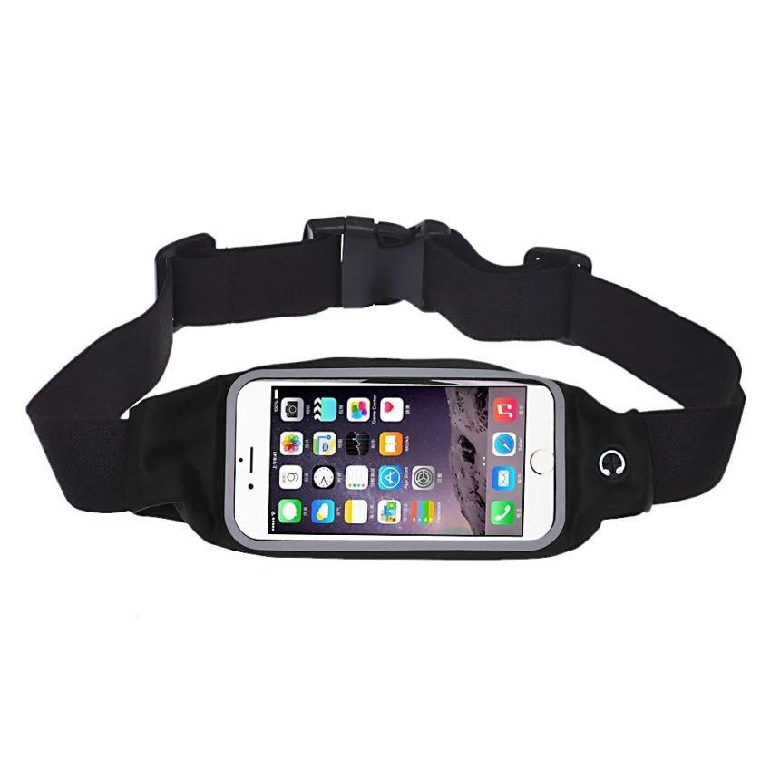 

Premium Waterproof Unisex Outdoor Sports Running Sports Running Gym Waist Belt Bag Case Cover for iphone 6 Plus 5.5 Gifts