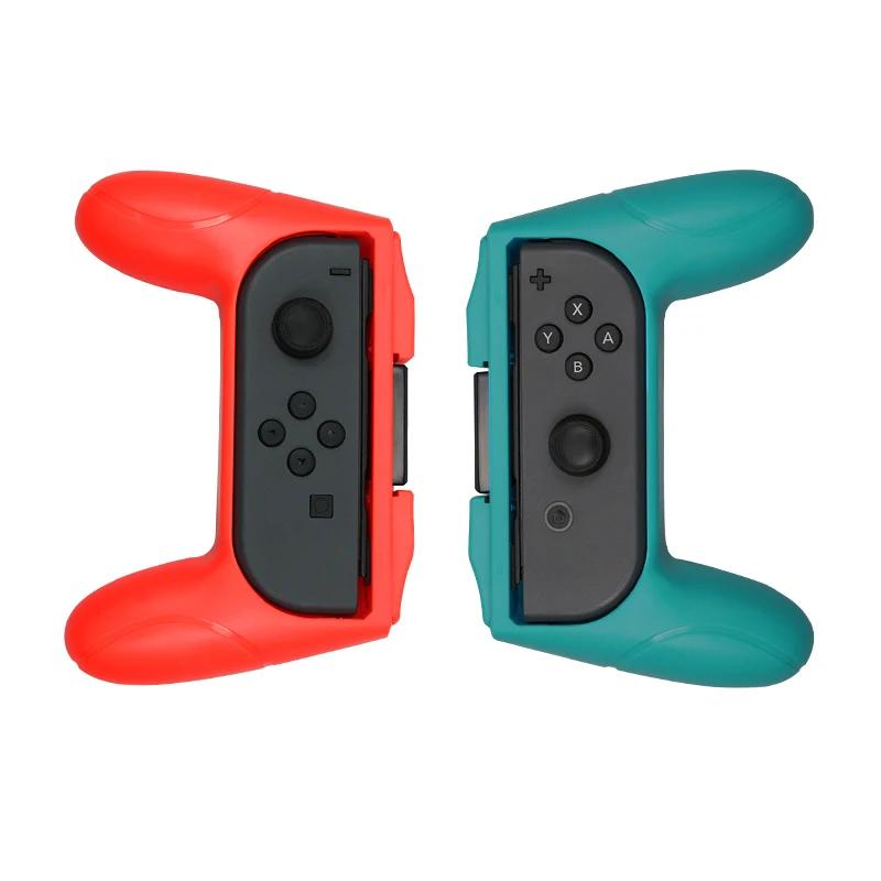 For switch 2pieces/set Controller Grips Joy-Con Case For Nintend Switch Joy Con Handle NS N-Switch Game Console Accessories
