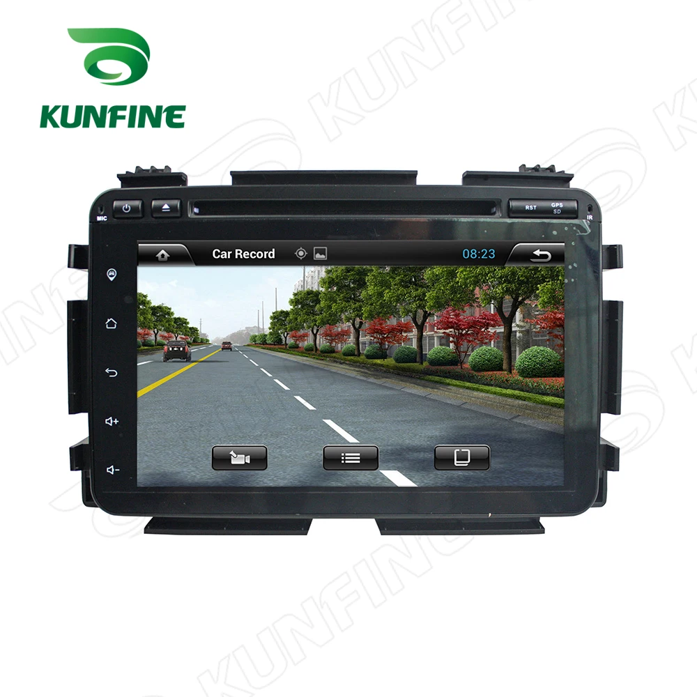 4 ядра 1024*600 Android 5.1 автомобильный DVD GPS навигации игрока стерео для Honda vezel 2015 Радио 3G Wi-Fi bluetooth