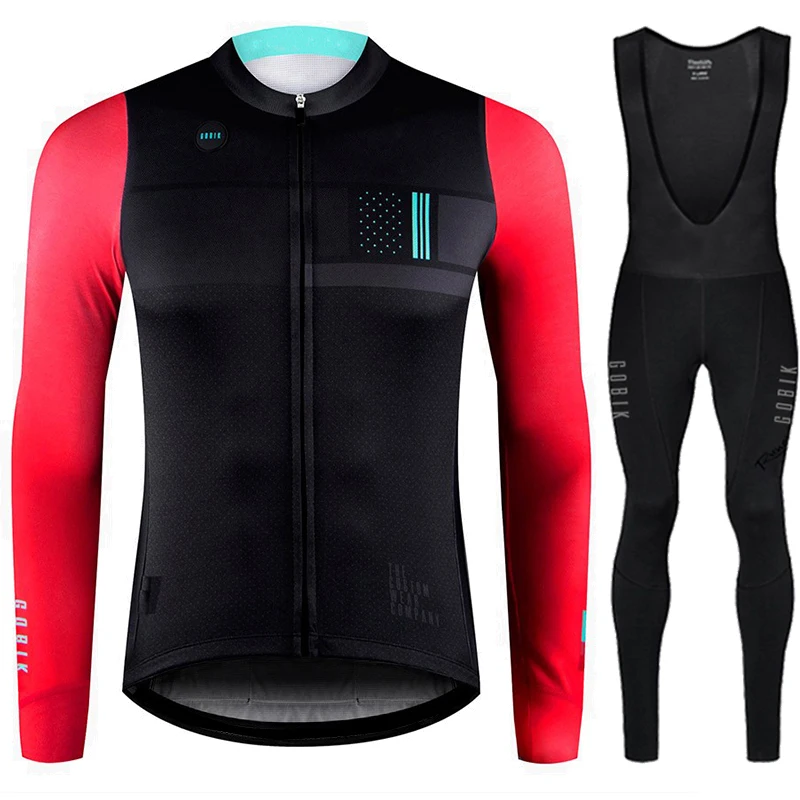 Inverno maillot ciclismo hombre Runchita winter thermal fleece cycling jersey long sleeve wielerkleding heren sets Inverno 2018