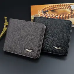 Распродажа 2018 г. Pu унисекс, повседневный Однотонный мужской кошелек на молнии, новый мужской бумажник для отдыха, Корейская версия