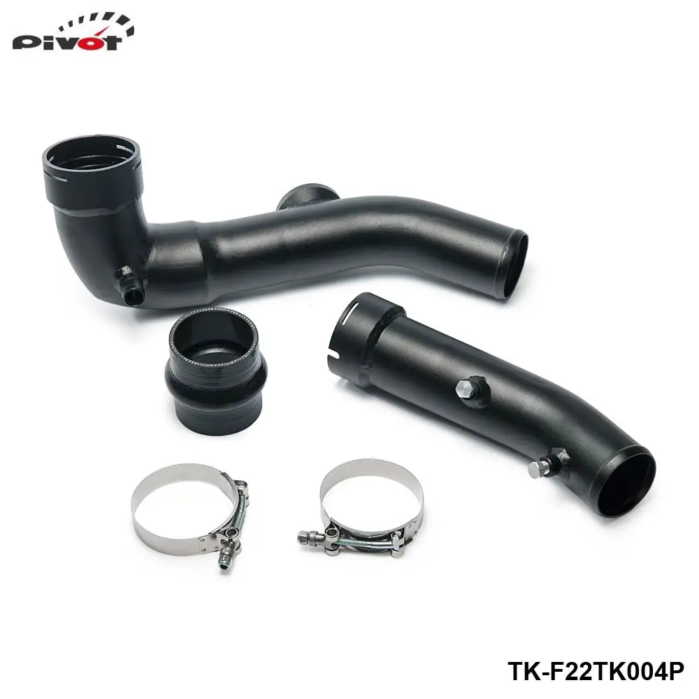 PIVOT- Black Aluminum IntakeTurb Charge Pipe For BMW F20 F30 M135i M235i 335i 435i N55 3.0T TK-F22TK004P