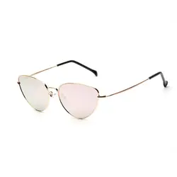 Женские солнцезащитные очки винтажные брендовые дизайнерские океанские модные уличные дорожные горячие продажи Розовые Желтые