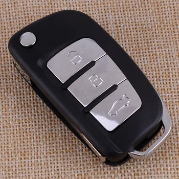 

Flip Remote Car Key Shell Case Cover Folding Controller Fob 3Button Fit For Ford Focus Fiesta C-Max Galaxy S-Max 2008 2009 2010