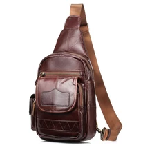 Высококачественные сумки через плечо мужские сумки из воловьей кожи мужские нагрудные сумки модные дорожные сумки Мужская сумка-почтальонка