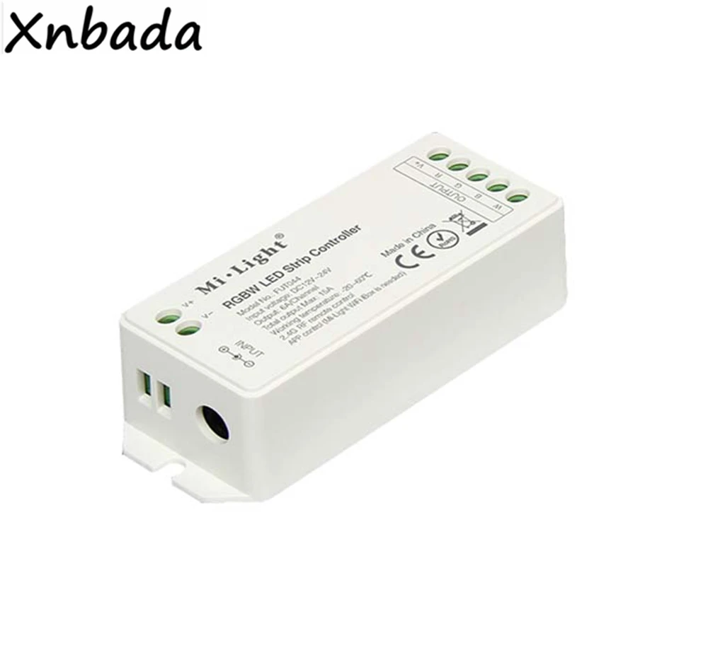 Milight MiBoxer FUT044 RGBW Led Controller 2.4GHz Wireless RF Max 15A DC12V/24V For RGBWW Strip Light | Лампы и освещение