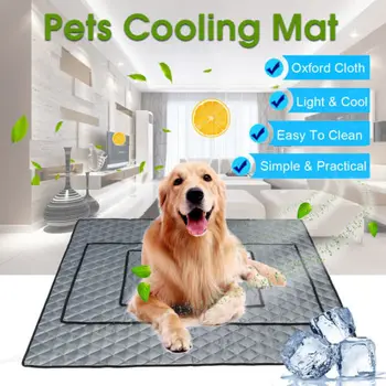 

Pet Cooling Mat Gel Pad for Dog Cat Puppy Non-toxic Chilly Summer Sleeping Bed