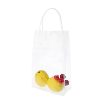 

Transparent PVC Tote Gift Bag Clear Handbags Multifunction Handbag Reusable Clear Clutch Bags