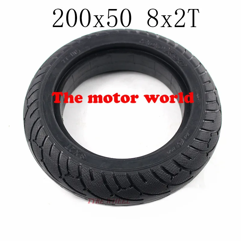 

Free shipping 200x50 8X2T Solid tyre 8 inch tire fit Electric Self Balancing Hoverboard Scooter 200*50 8x2T tyre