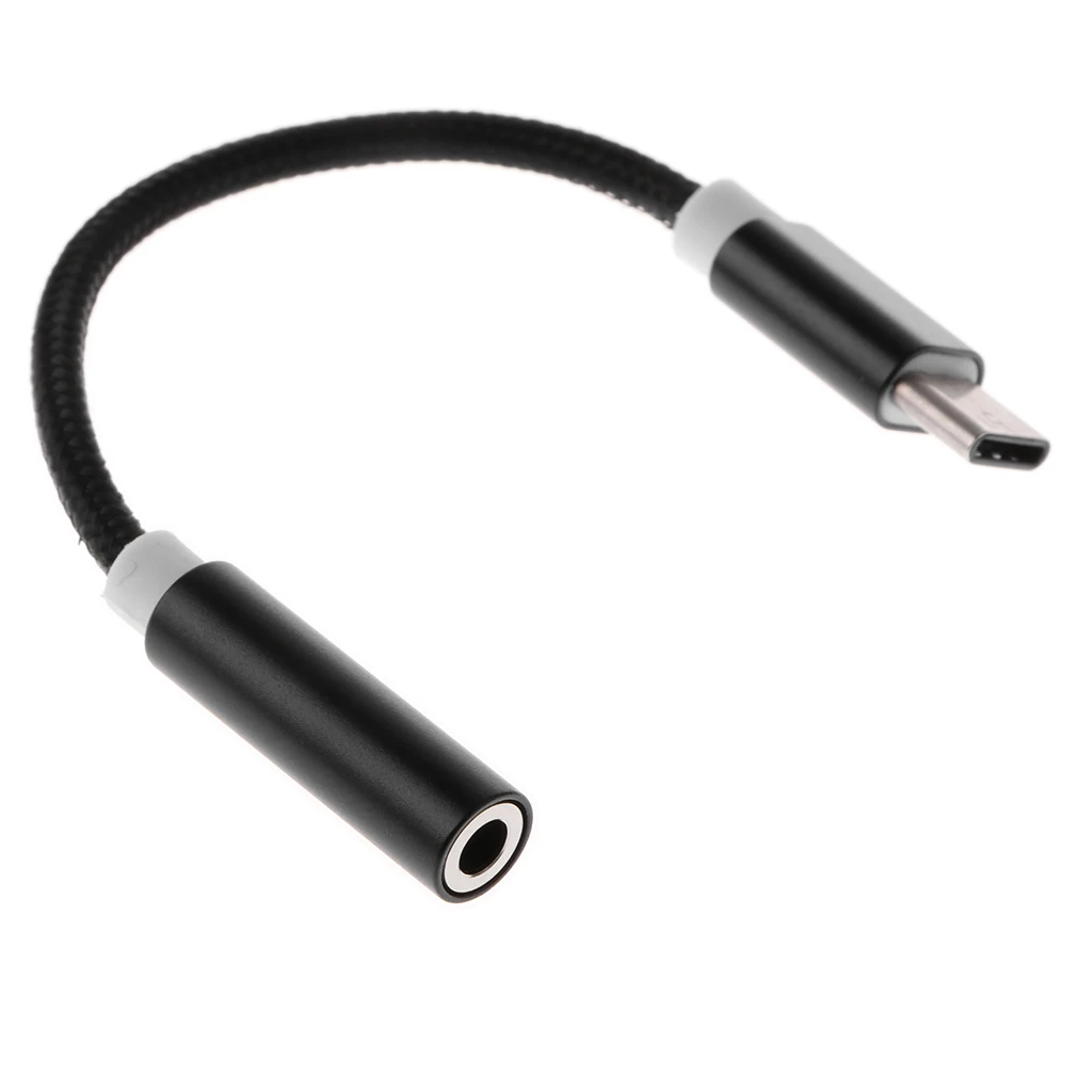 USB-C Type C To 3.5 Mm Headphone Jack Adapter Earphone Audio Cable Audio Converter USB C Earphone Jack Adapter