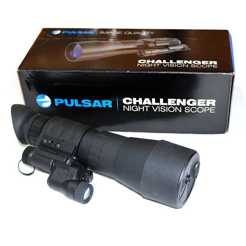 Монокуляр ночного видения Pulsar 74098 4 5x50 NV scope Challenger GS встроенный ИК осветитель|visione