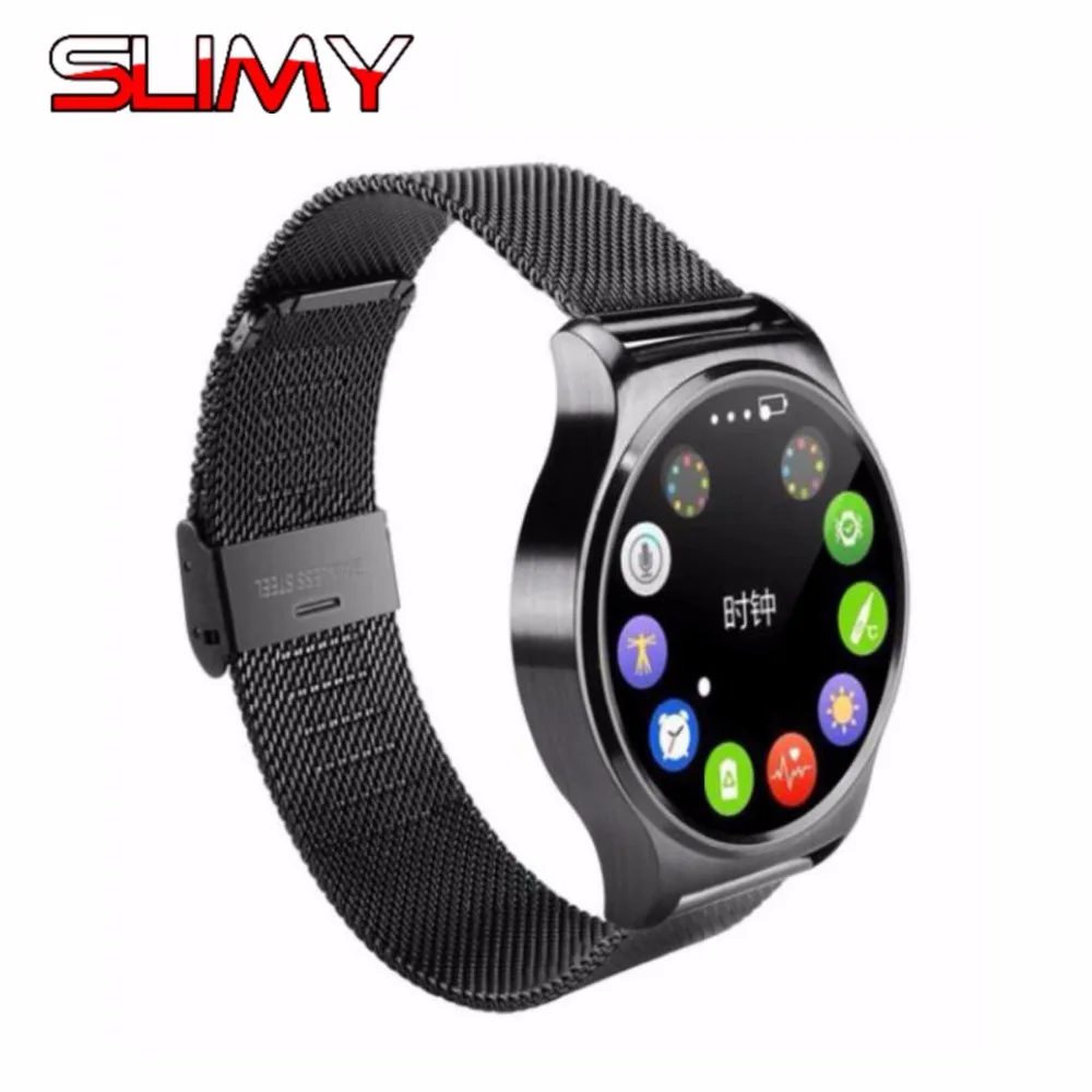 Slimy GW01 Smart Watch Bluetooth 4.0 IPS Full Round