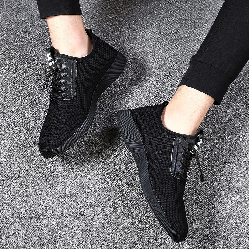 Hombres Moda Ocio Zapatos 2018 De Transpirable Mycolen Zapatillas Verano Negro Deporte Nuevos Calidad Los Alta Soulier Malla Homme xwY6xpOqR