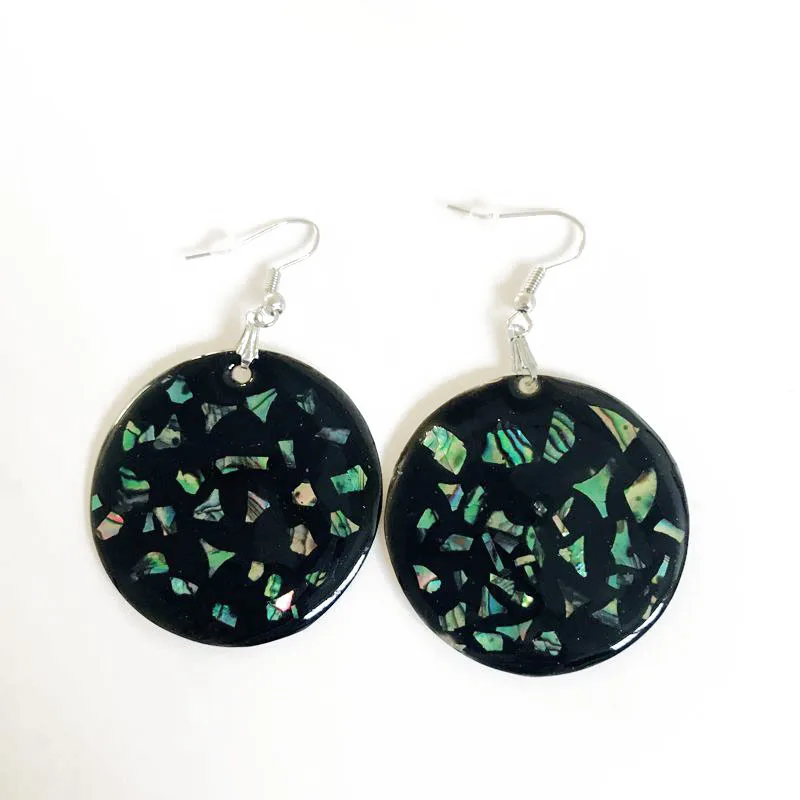 

Free Shipping Round Fashion Sweet Elegant Popular Shell Dangle Earring