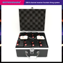 D08 пульт дистанционного управления беспроводной 8 cues приемник сценическое свадебное оборудование Пиро фонтан базовая машина