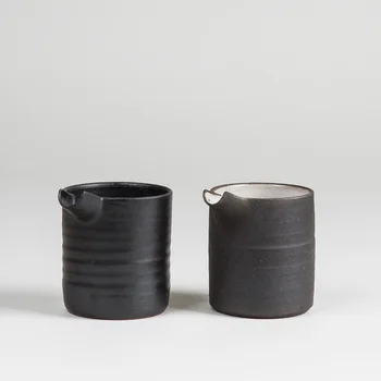 

Unglazed ware Ceramic Fair Cup Public cup Frost Stoneware tea cup set Imitation Antique Minute tea utensils Kung fu tea sea