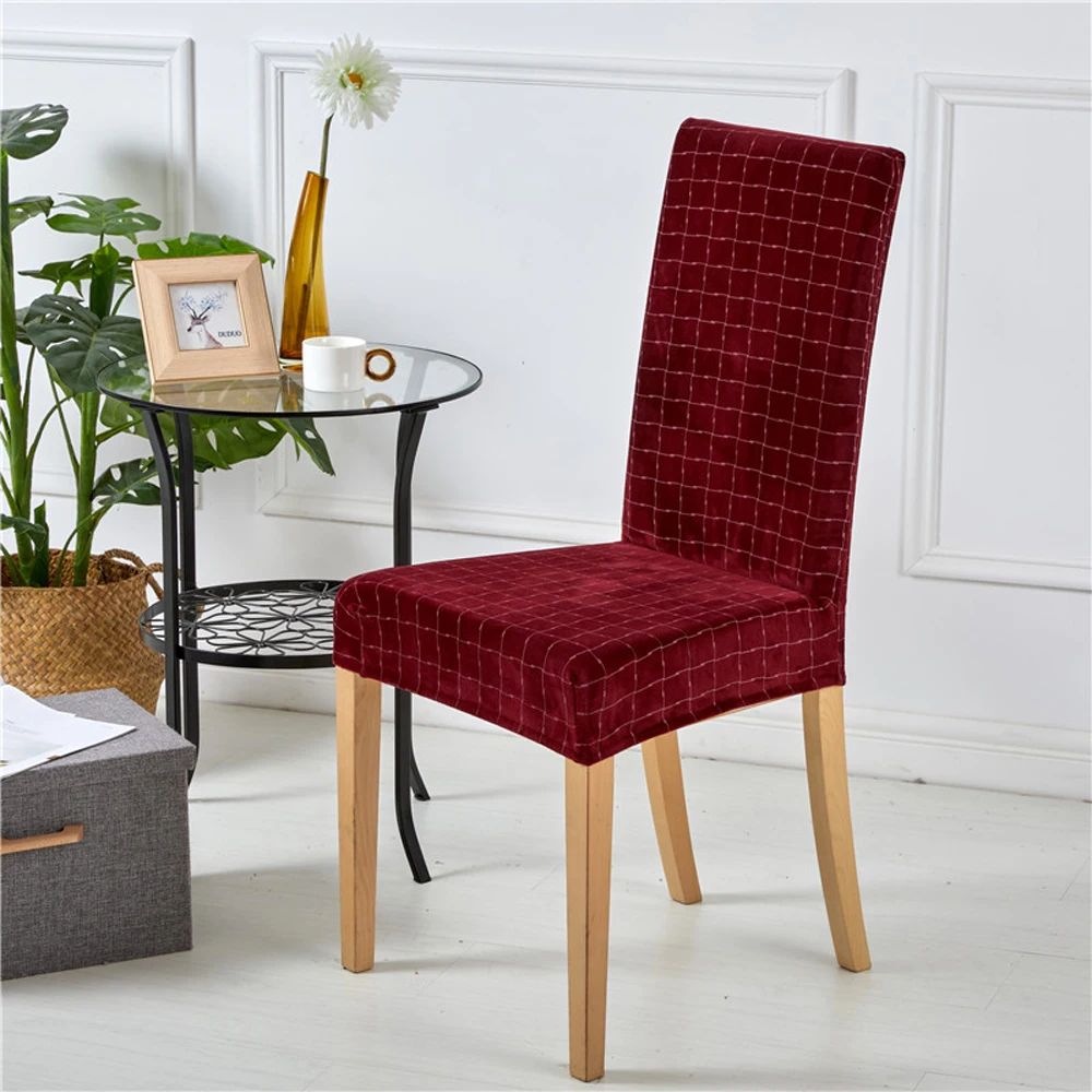 

PAPA&MIMA Modern Style Solid color multifunctional chair cover hotel wedding banquet stretch elastic spandex polyester