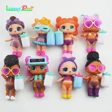 1PCS Random delivery DIY wear clothes Bottle Girl lol Doll Baby Change Dolls Action Figure Toys Kids Gift LOL toys for girls