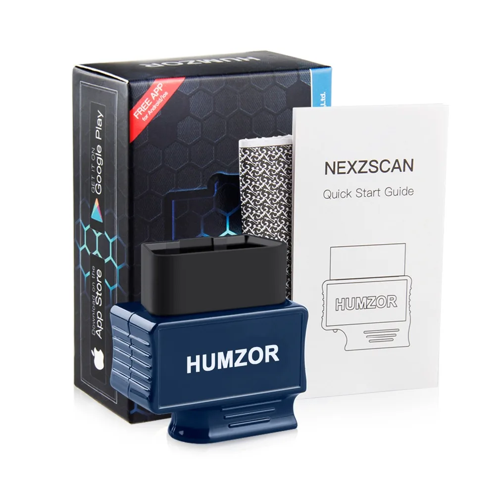 Новинка NexzScan obd2 автомобильный диагностический Bluetooth 4,2 Профессиональный OBDII диагностический инструмент для iPhone, iPad и Android