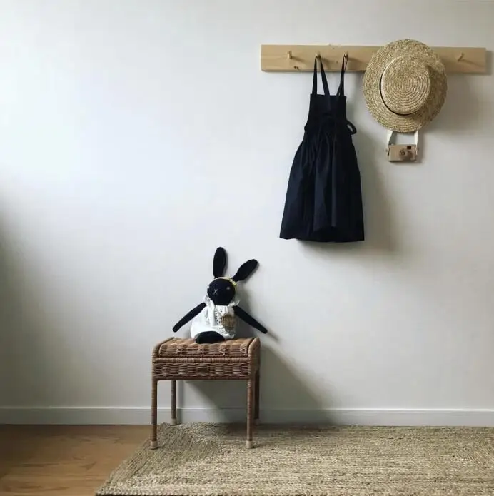 

2019 Baby Girls Black Color Sling Dress Backless Cotton Sweet Kids Children New Fashion Japanese Korean Style Clothes