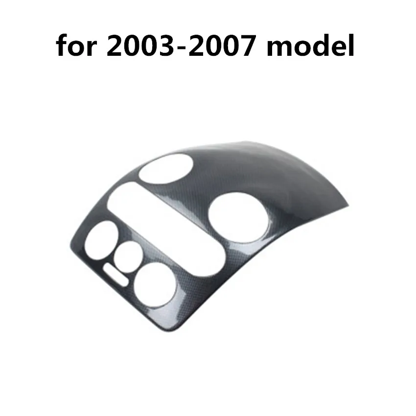 1 шт., автомобильный бочонок наклейки углеродного волокна ABS Материал центральной консоли панель декоративная крышка для 2003-2012 VW Volkswagen жук - Название цвета: for 2003-2007 Beetle