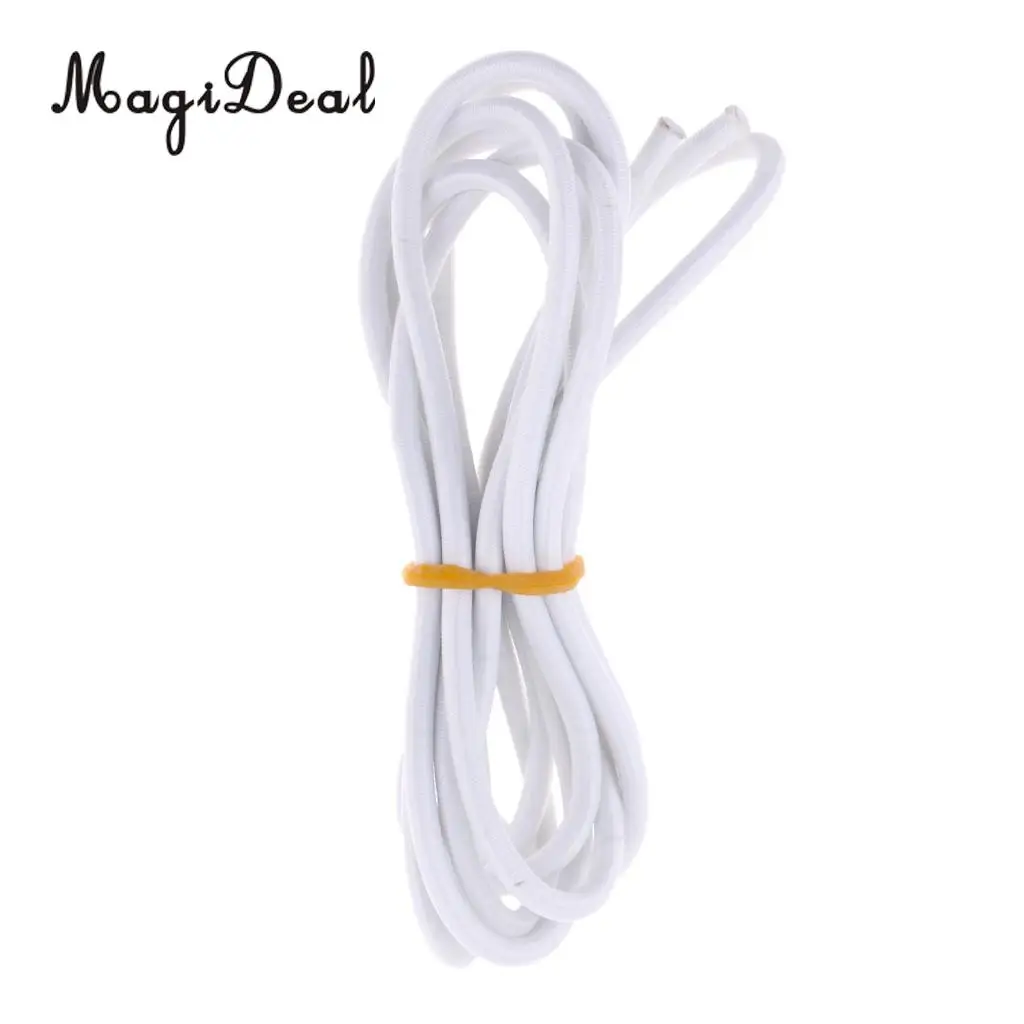 MagiDeal 4mm Heavy Duty Marine Grade Elastic Shock Cord Bungee Rope Tie Down Boat Cover Caravan DIY Craft - Various Length/Color