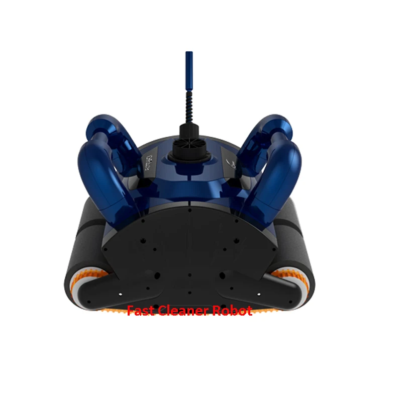 Deep Blue Robot Swimming Pool Cleaner iCleaner-200 With 15m Cable and Caddy Cart For Big Pool Automatic Cleaner Pool Cleaner