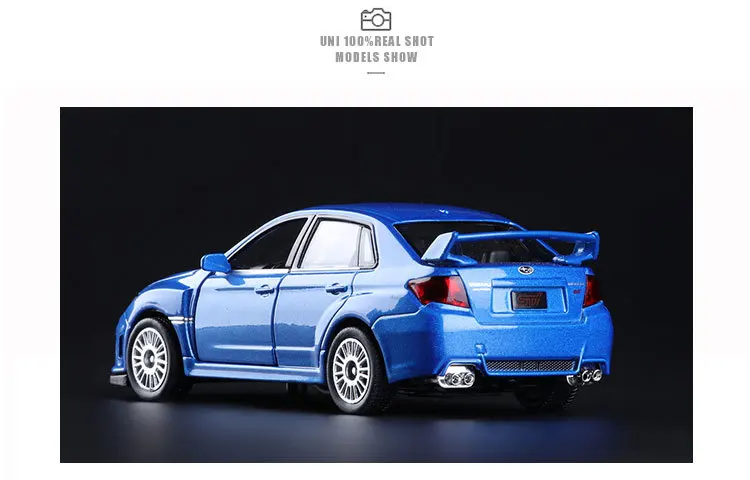 2011 Subaru Impreza 1:36 Масштаб высокая имитация Coupe металлический оттяните назад WRC STI автомобили 2 открытой двери модели игрушечных автомобилей