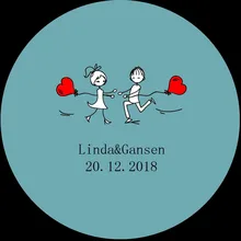 100 шт стикер на заказ и индивидуальный логотип свадебные наклейки s дизайн свой собственный стикер s персонализированные наклейки s Boda