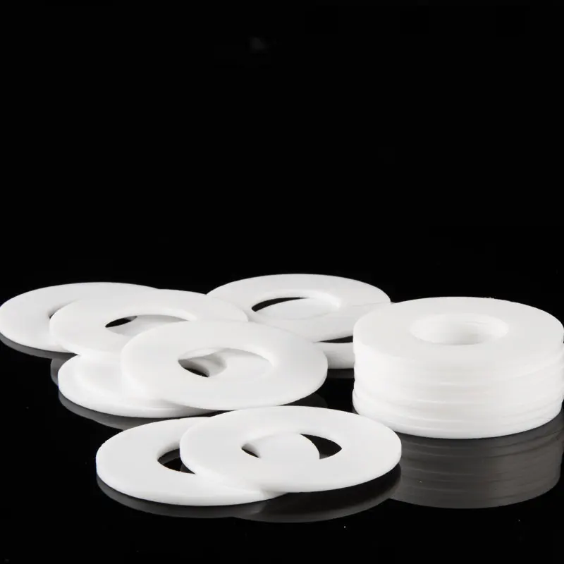 Custom Made 20x Flat PTFE Teflon Washer Insulation Sealing Spacer Valve