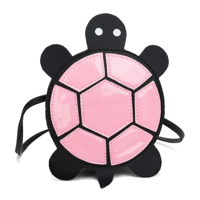 Форма черепахи сумки на плечо дети милые из искусственной кожи сумки через плечо для девочек кошелек через плечо мини сумка Bolsas Feminina