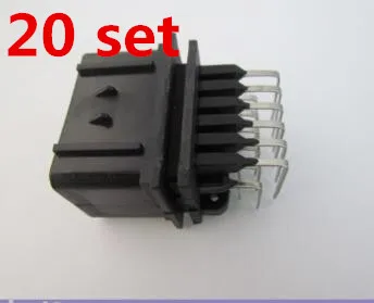 

20 Set 18 Pin 344106-1 Male Plastics Copper 18 Way Tyco TE AMP Auto Waterproof Connector