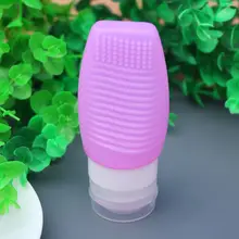 Силиконовая портативная дорожная бутылка для многоразового использования контейнер для шампуня косметические многоразовые бутылки и аксессуары