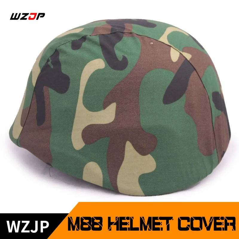 WZJP Тактический шлем высокопрочный военный шлем страйкбол Пейнтбол шлем тканевый чехол для M88 Шлем