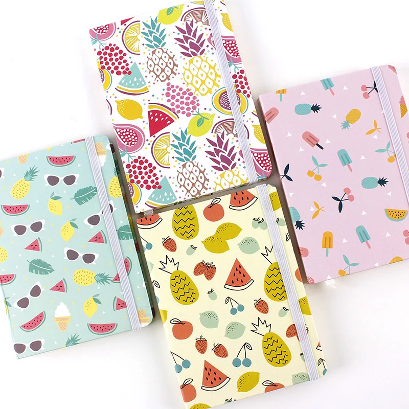 

Hard Cover Creative Notebook Pocket Travel Ruled Journal