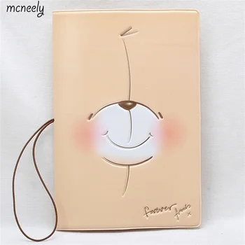

New Arrival Lovely Travel ID Card Holder Passport Holder PVC Leather 3D Design Passport Cover 14*9.6cm Passport Holder