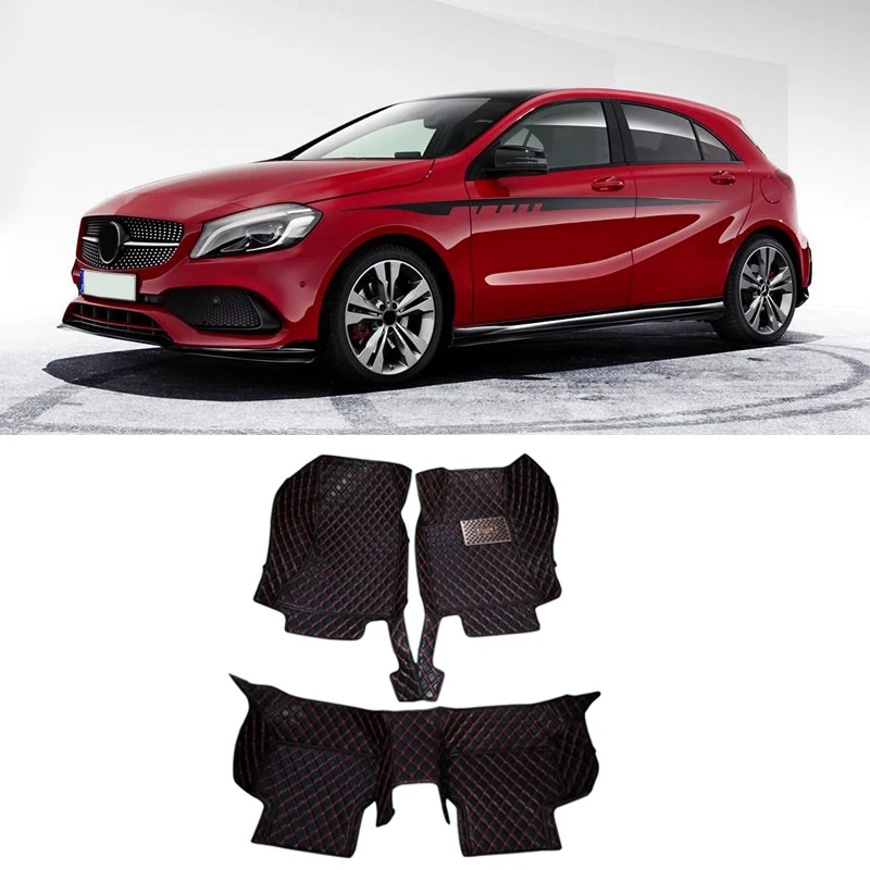 Interior Accessories Floor Mats Carpets Foot Mats Pad Full Kit For