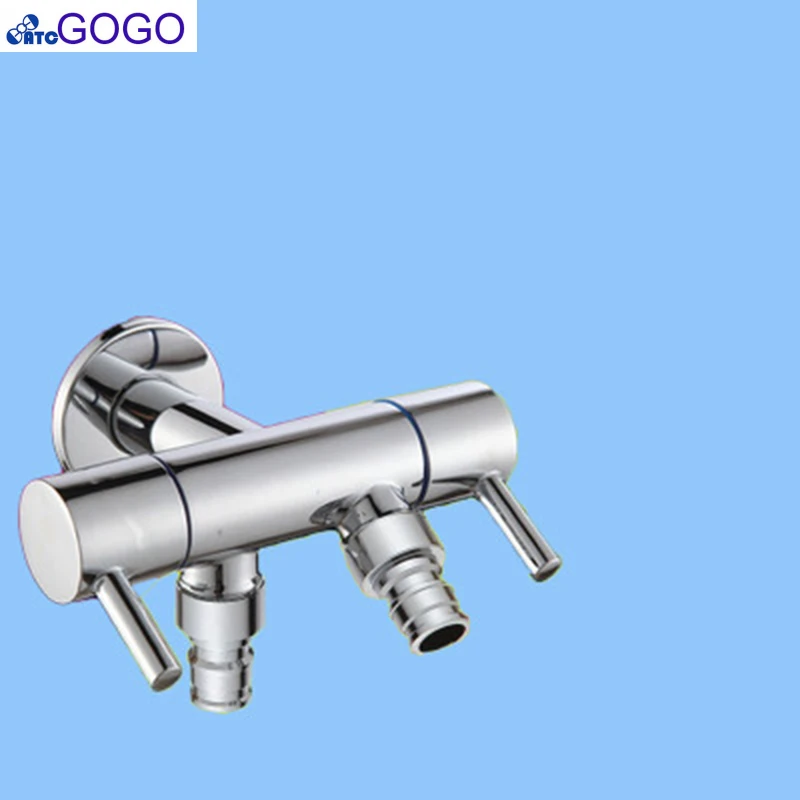 Angle Valve Wall Mounted Hot and Cold control Accessories Solid Brass