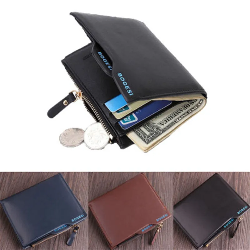 UK STOCK Luxury Soft Wallet Mens Soft Leather Bifold ID Credit Card Holder New-in Wallets from ...