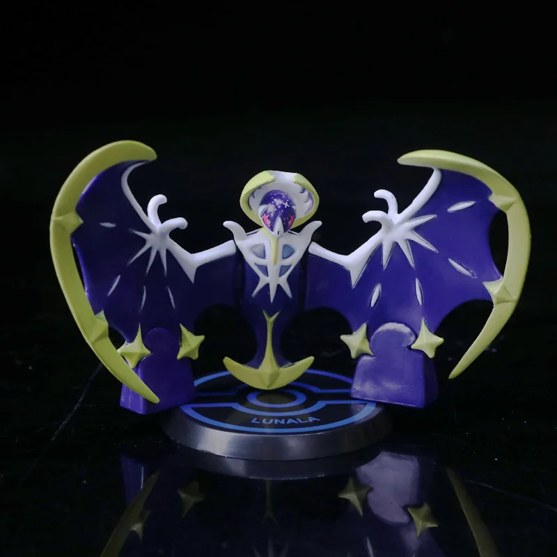 6 шт./компл. Pikachu Lunala Rayquaza Raichu Arceus аниме фигурка ПВХ игрушки 10 12 см высота|pvc toy|action