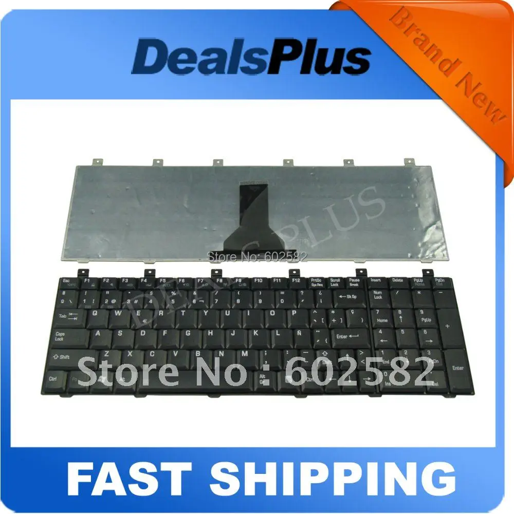 НОУТБУК Испанский клавиатура для Toshiba M60 M65 P100 P105 L100 Испанский макет