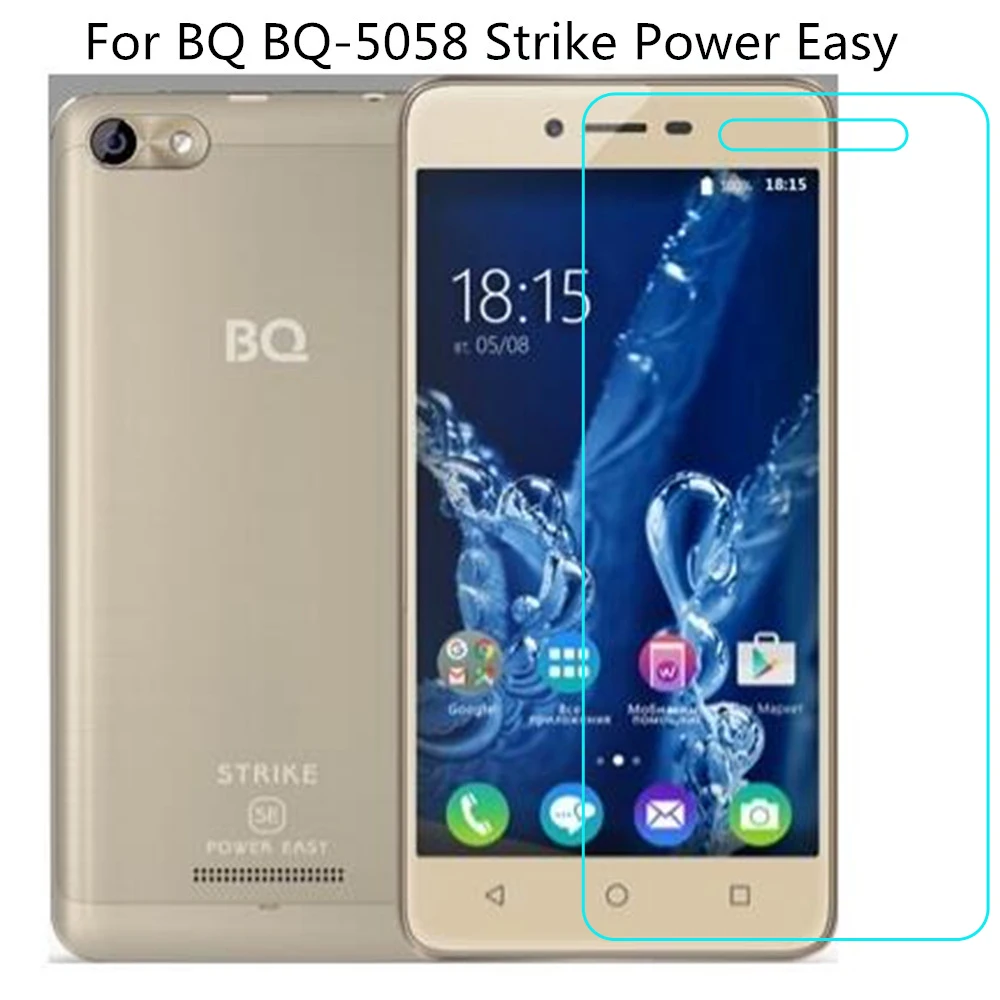 Защитное стекло закаленное для BQ 5058 Strike Power|Защитные стёкла и плёнки| |