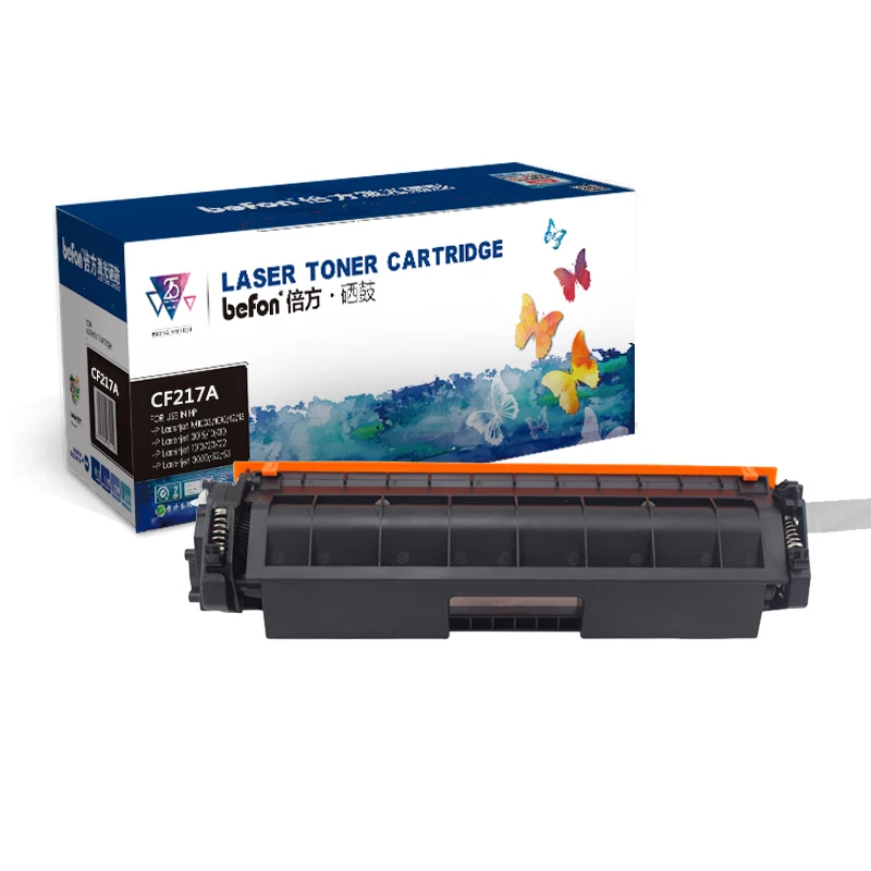 Картридж с тонером befon CF217A CF217 217 17A 217A для LaserJet Pro M102a M102W 102 MFP M130a M130fn 130 130fn M102 M130|toner
