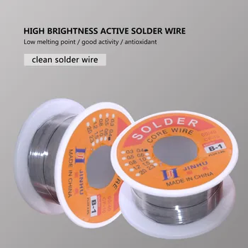 

Solder Wire 0.3/0.4/0.5/0.6/0.8/1.0mm Diam 60/40 63/37 Clean Rosin Core Welding Tin Lead Solder Iron Wire Reel Soldering Tools