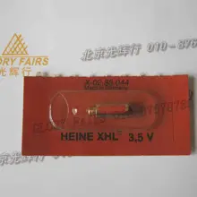 Heine XHL#044 3,5 V лампа, X-002.88.044, волоконно-оптический угловой F. O. Ларингоскоп ручка, ручная офтальмологическая Лампа, X-02.88.044