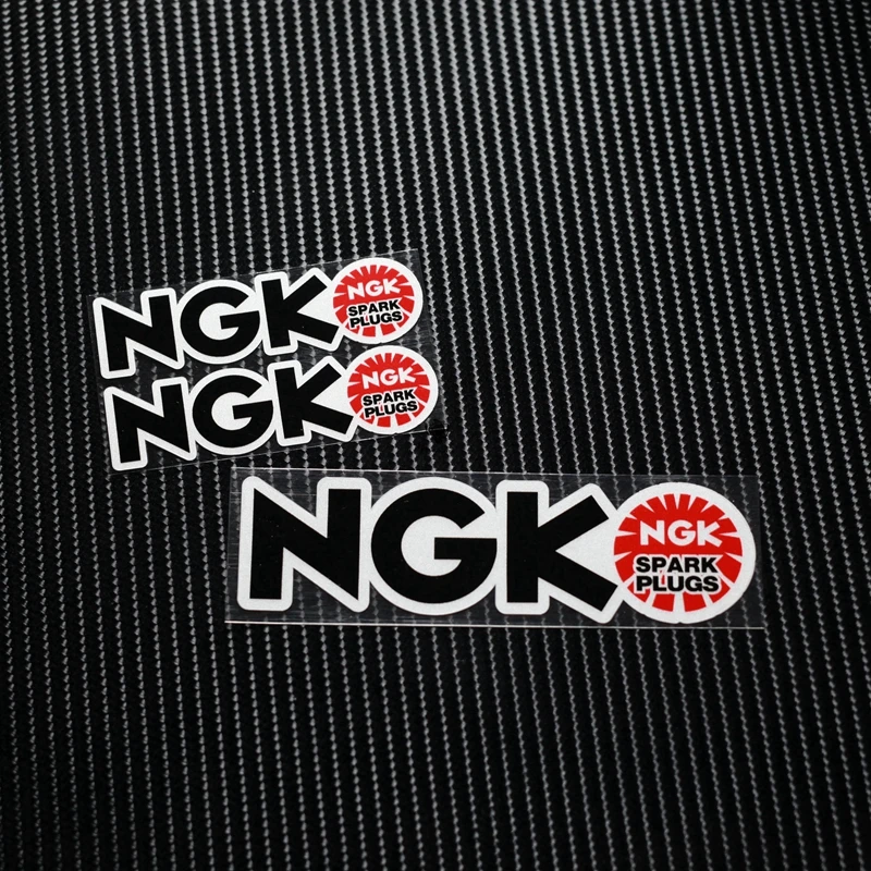 

NO.TP039 MOTO GP SBK NGK Reflective Car Sticker Decals Motorcycle Racing Stickers Motorbike stickers Helmet Windshield ATV